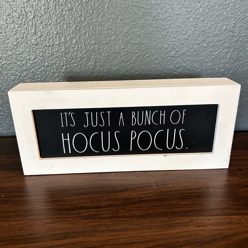 Rae Dunn Tabletop Sign